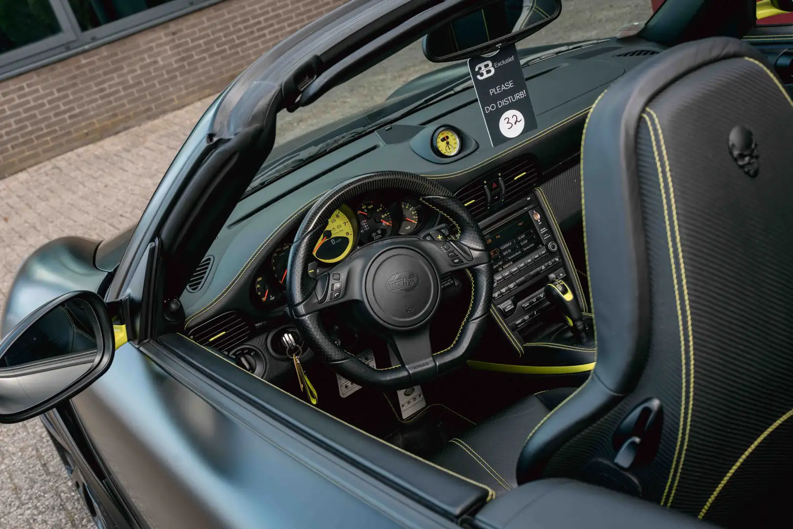 Porsche 997 Cabrio 3.8 Turbo S TechArt Uniek! Nose-lift, 1 of Noir - 2