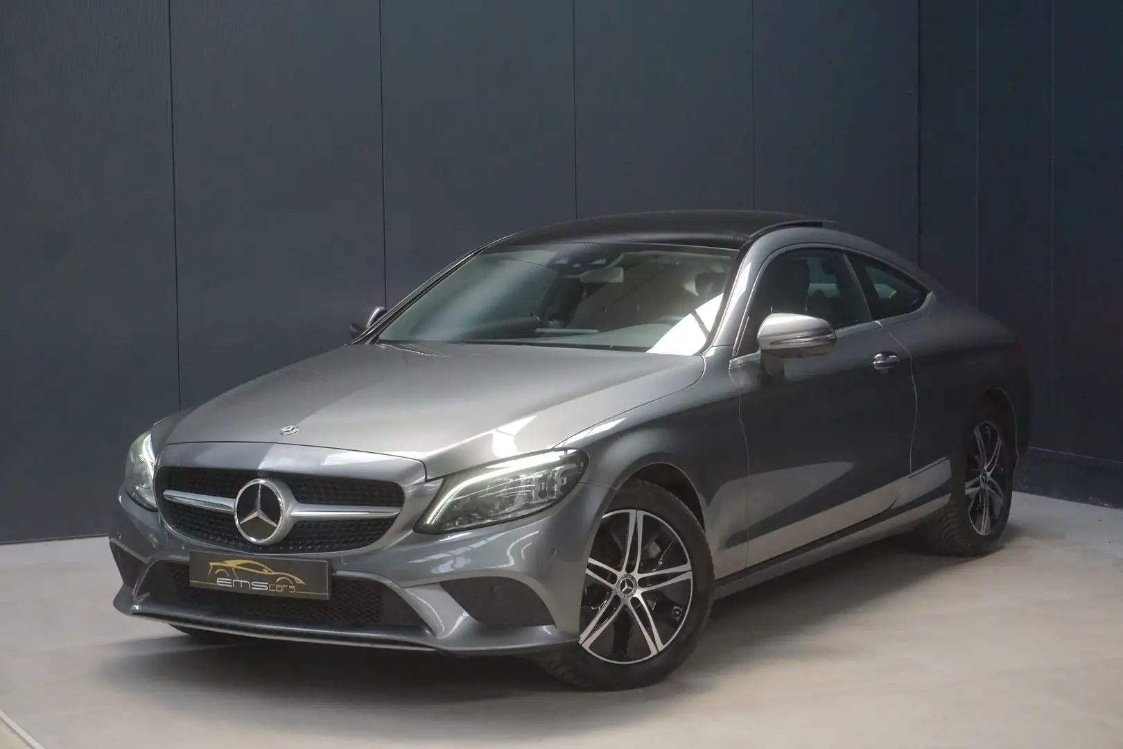 Mercedes-Benz C 300 Coupe- Automaat- BTW! Nav- Cam- Pano- Full Option! Gris - 1