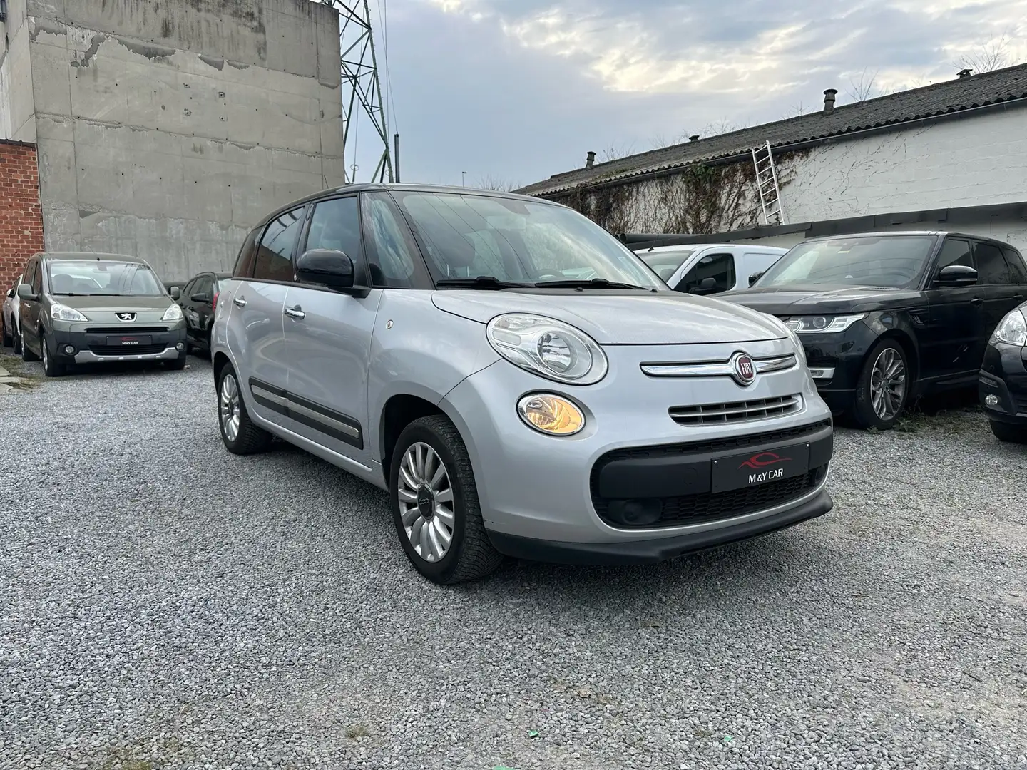 Fiat 500L Living 0.9 T TwinAir Lounge 7pl. Argent - 1