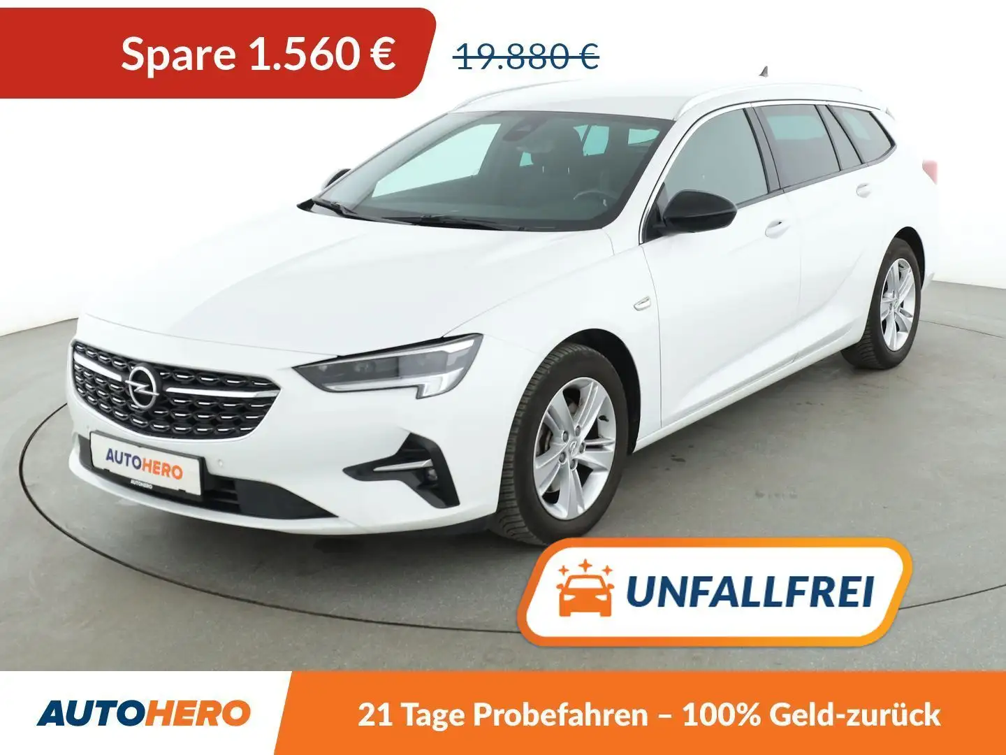 Opel Insignia 1.5 CDTI Business Aut.*NAV*LED*TEMPO*CAM*PDC*SHZ Weiß - 1