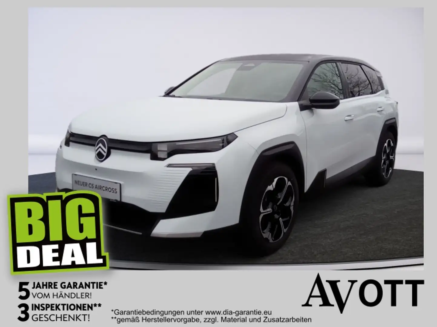 Citroen C5 Aircross e210  73.7kWh Max neues Modell Weiß - 1