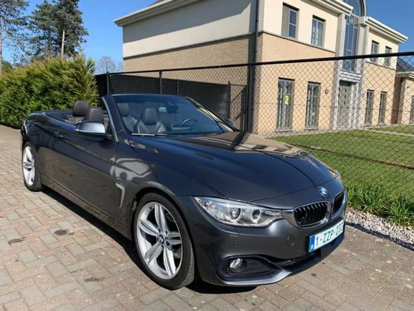 BMW 428 428i Cabrio Sport-Aut. Grey - 1