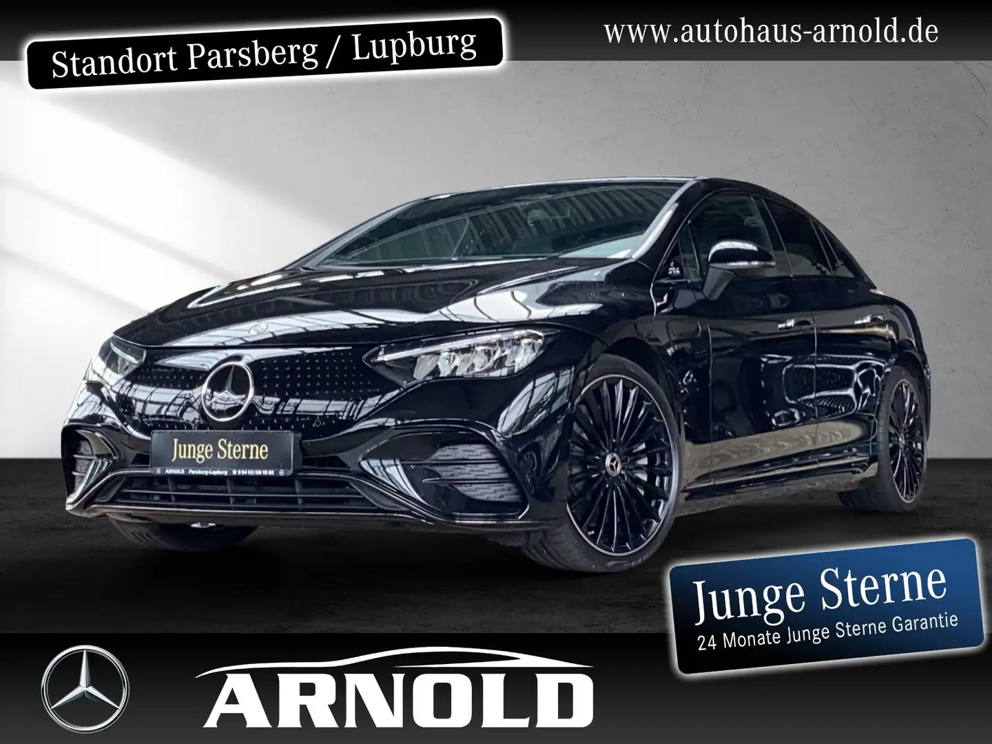 Mercedes-Benz EQE 350 EQE 350 AMG Line Advanced-P AIRMATIC AHK 21" LMR Schwarz - 1