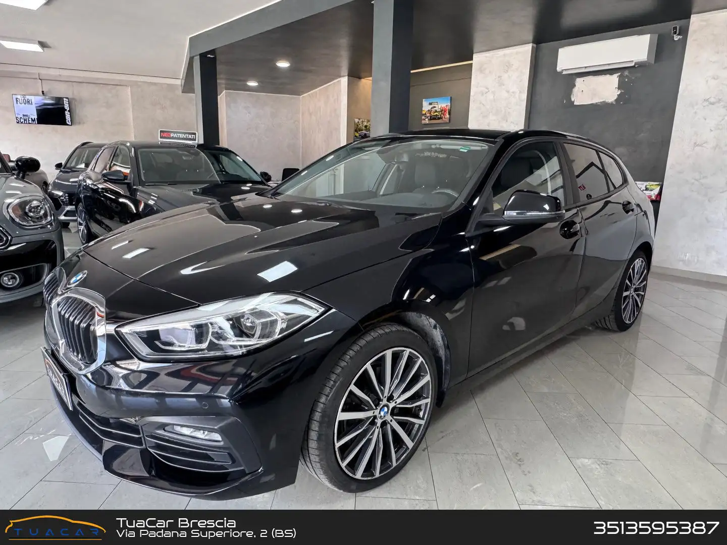 BMW 118 Business Advantage 118 d Nero - 1
