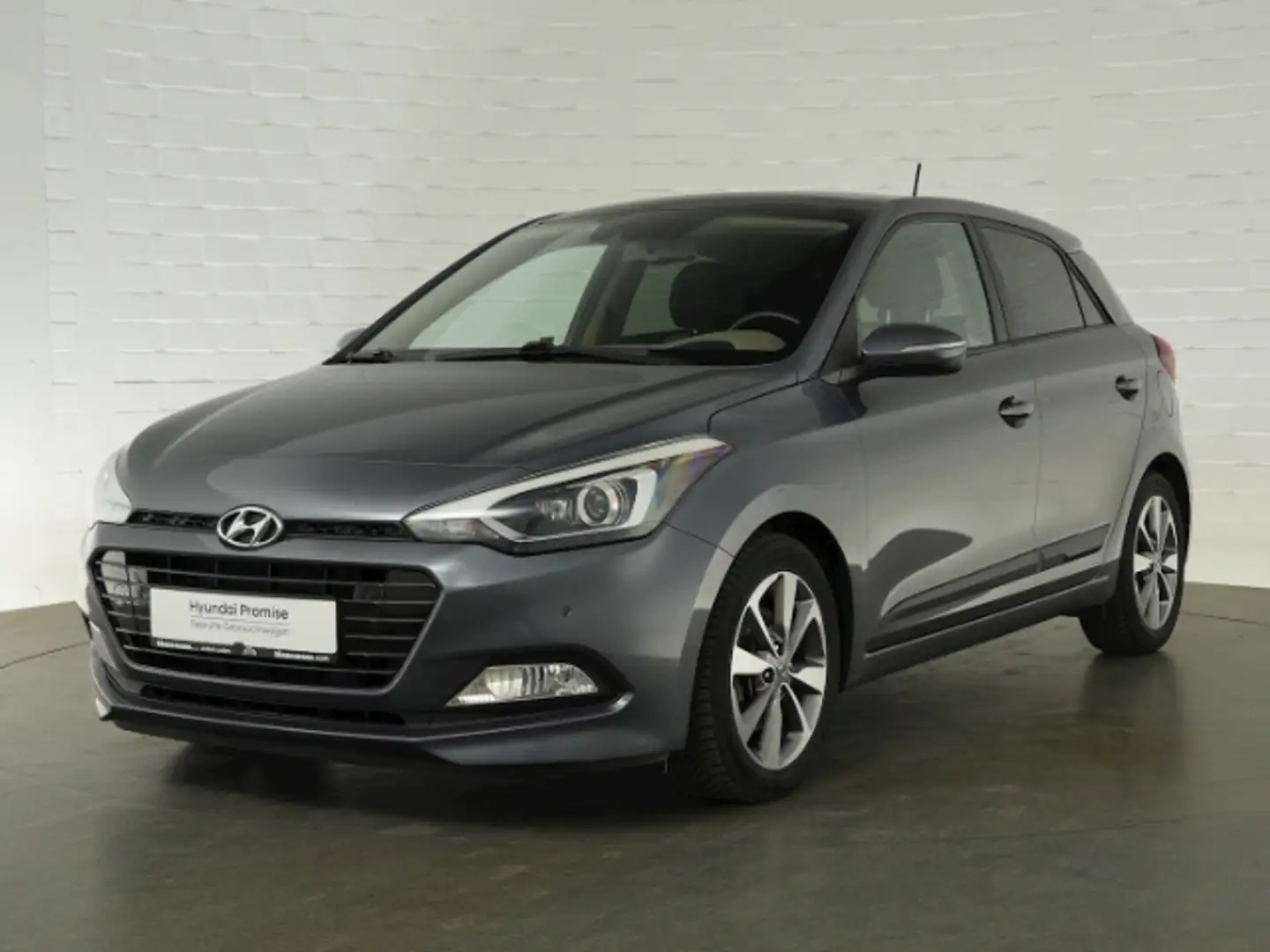 Hyundai i20 T-GDi STYLE+NAVI+SITZ-/LENKRADHEIZUNG+LED-TAGFAHRL Gris - 2