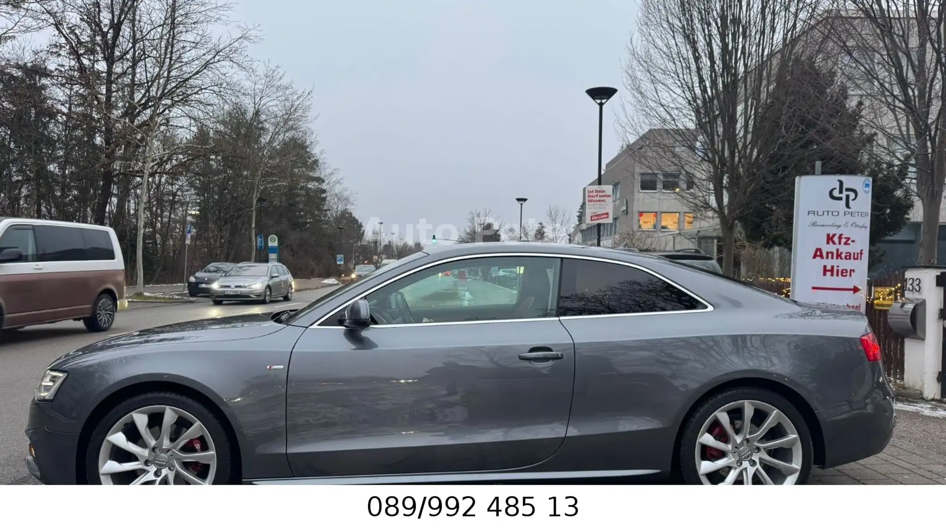 Audi A5 Coupe 2.0 TDI quattro S-LINE*TÜV NEU* Grau - 2