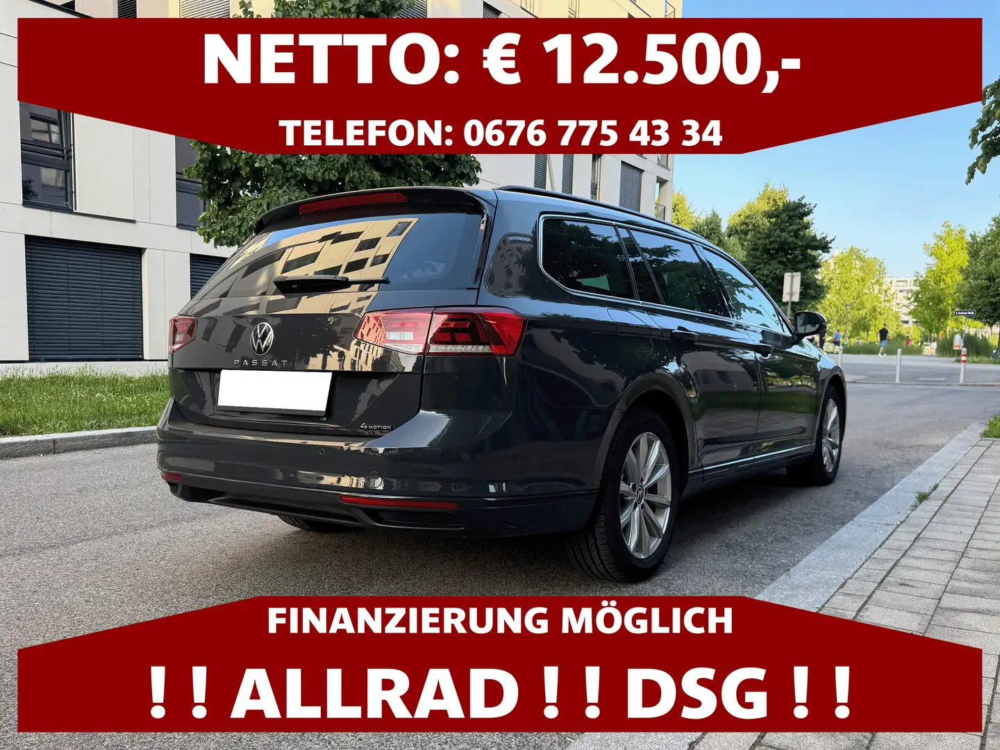 Volkswagen Passat Variant 2,0 TDI DSG 4Motion | PICKERL BIS 12/2026 Gris - 2