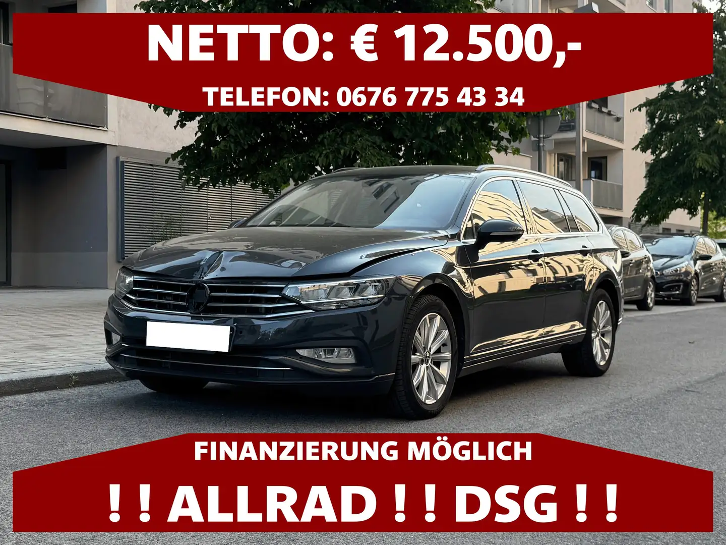 Volkswagen Passat Variant 2,0 TDI DSG 4Motion | PICKERL BIS 12/2026 Gris - 1