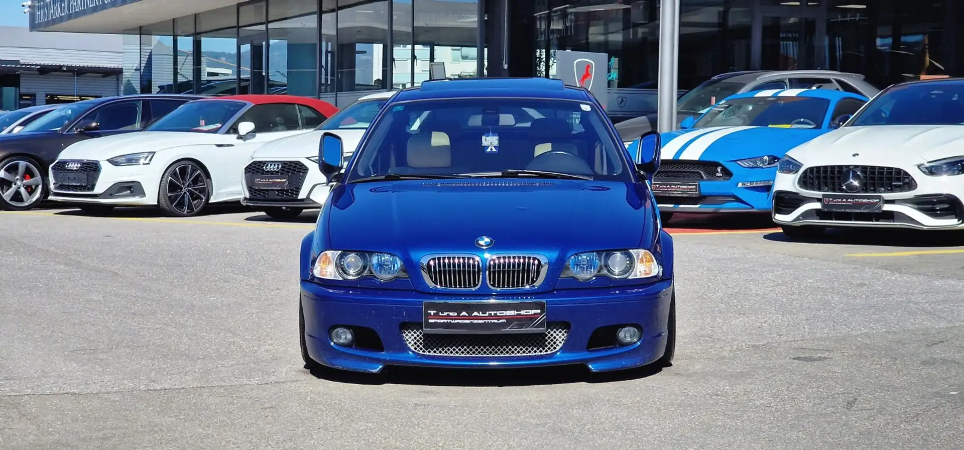 BMW 330 Ci Coupe 3.0 M54 Individual M-Paket *Schiebedach*H Blau - 2