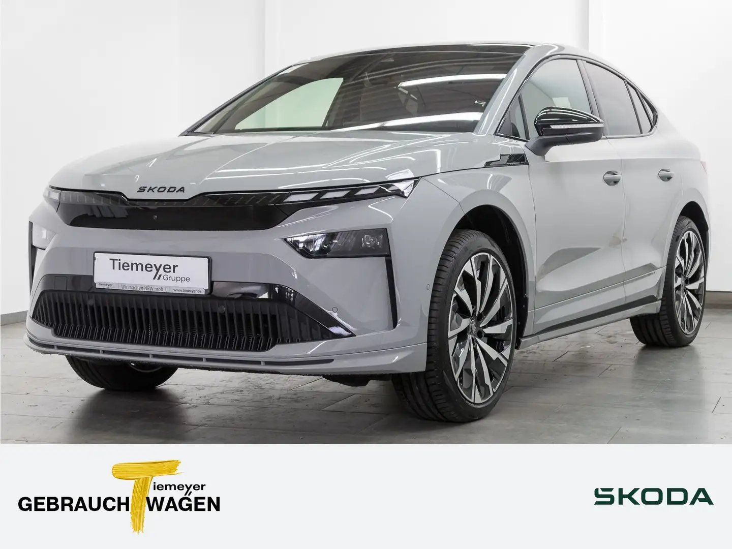Skoda Enyaq Coupe iV 85 Sportline AHK LM21 HUD Canton Grau - 1