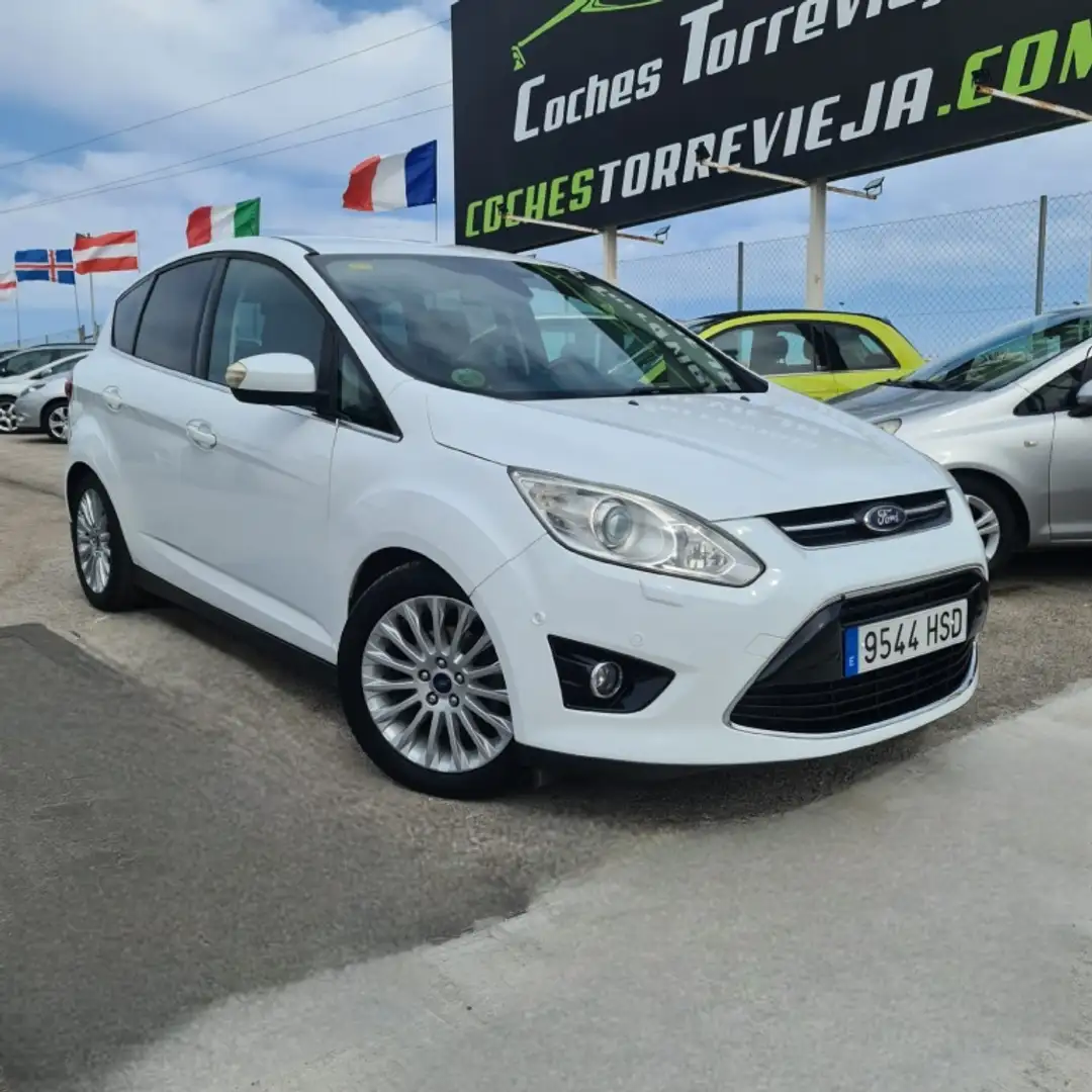 Ford C-Max 1.0 Ecoboost Auto-S&S Titanium 125 Blanco - 1