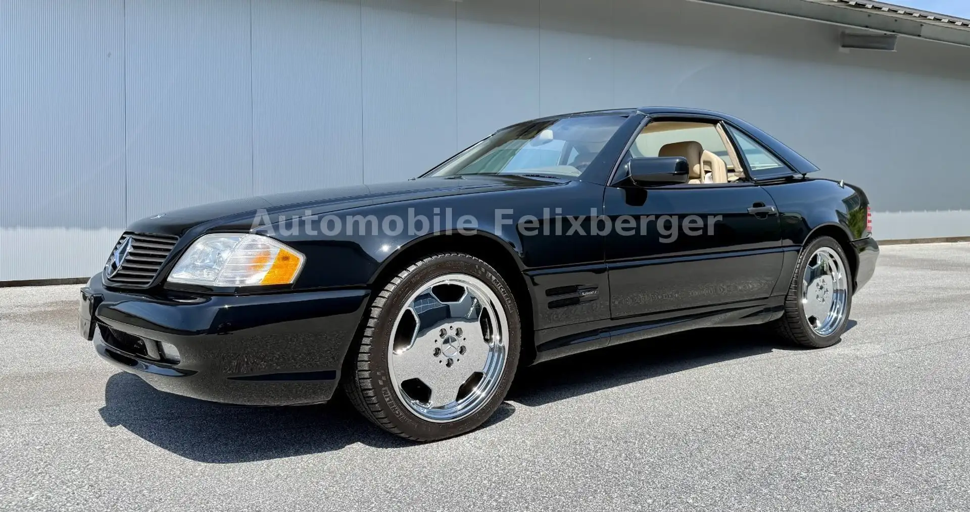Mercedes-Benz SL 320 AMG Factory Sport Paket Xenon Leder Bose Schwarz - 1
