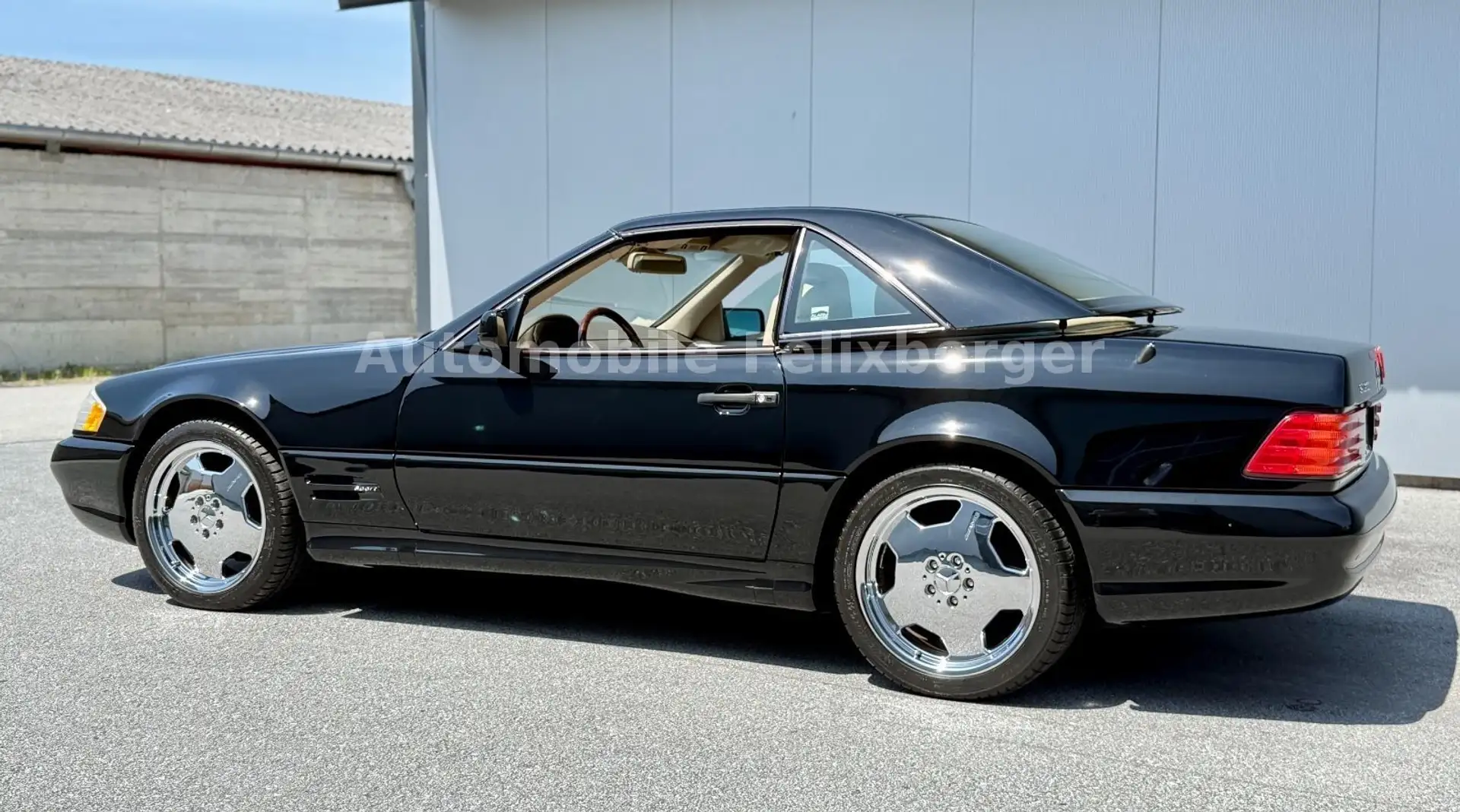 Mercedes-Benz SL 320 AMG Factory Sport Paket Xenon Leder Bose Schwarz - 2
