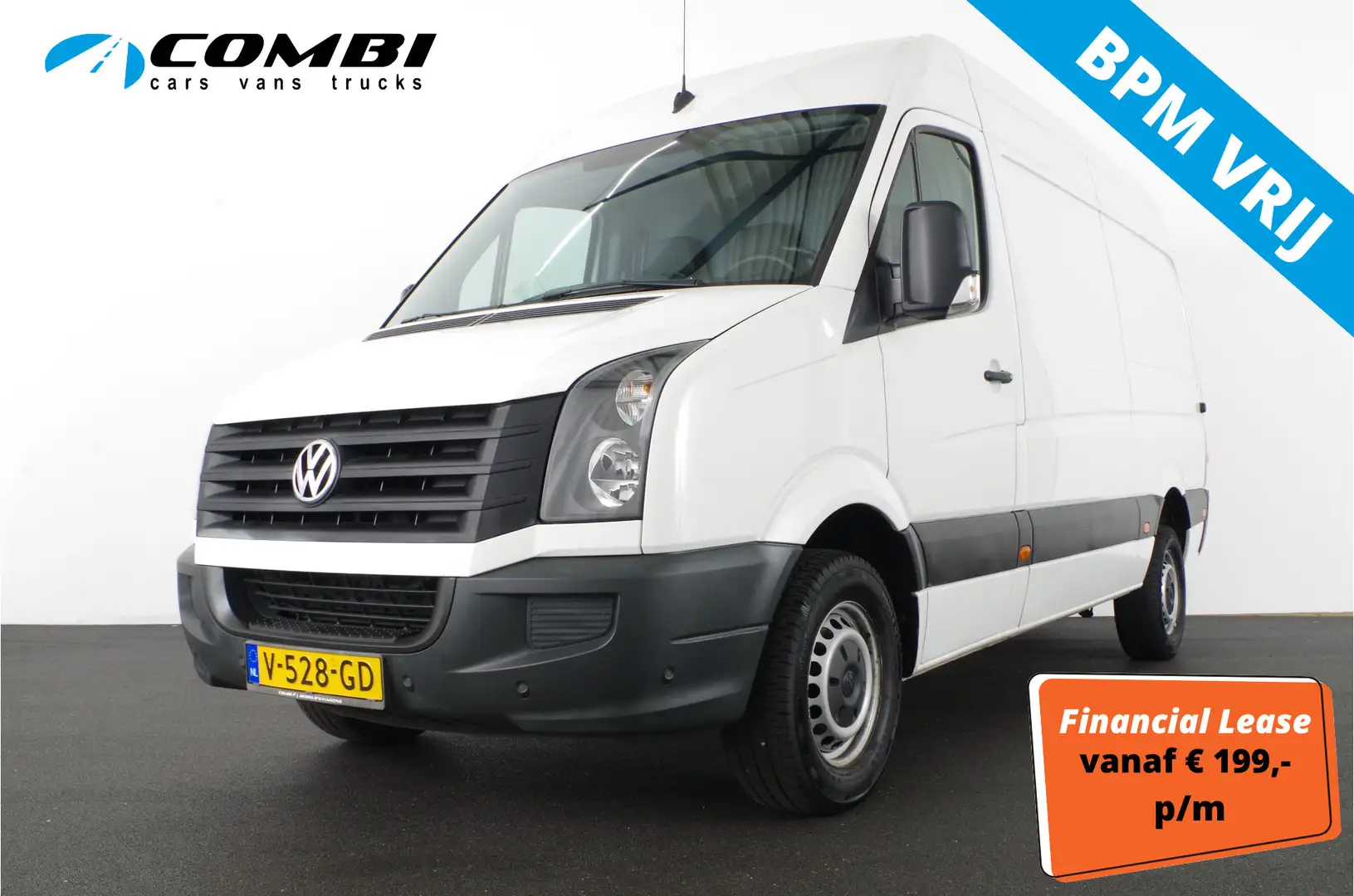 Volkswagen Crafter 35 2.0 TDI L2H2 140pk/Euro6/camera/cruise/270° d Wit - 1