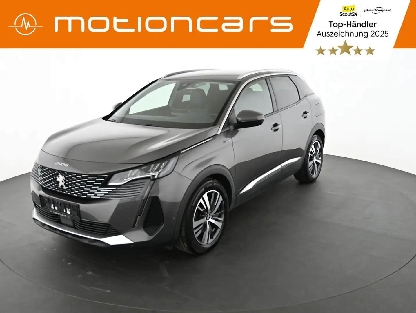 Peugeot 3008 1.6 Allure Pack PureTech Hybrid 225  Pickerl NEU Grau - 1