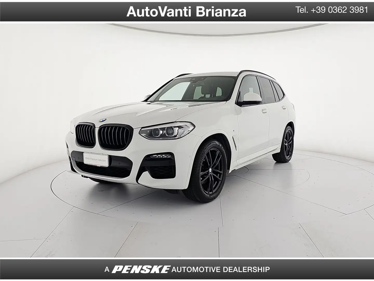 BMW X3 X3 xDrive20d 48V Msport Bianco - 1