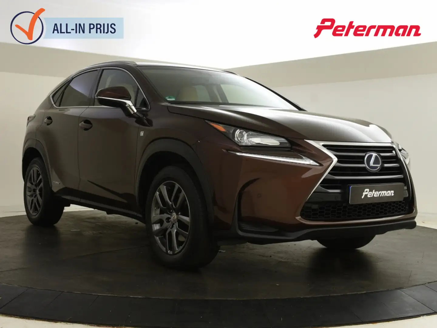 Lexus NX 300h AWD 25th Edition | Parkeersensoren | Trekhaak | Cr Bruin - 1