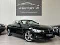 BMW 420 420d Cabrio Aut. Luxury Line *MEMORY SEATS* XENON* Zwart - thumbnail 1