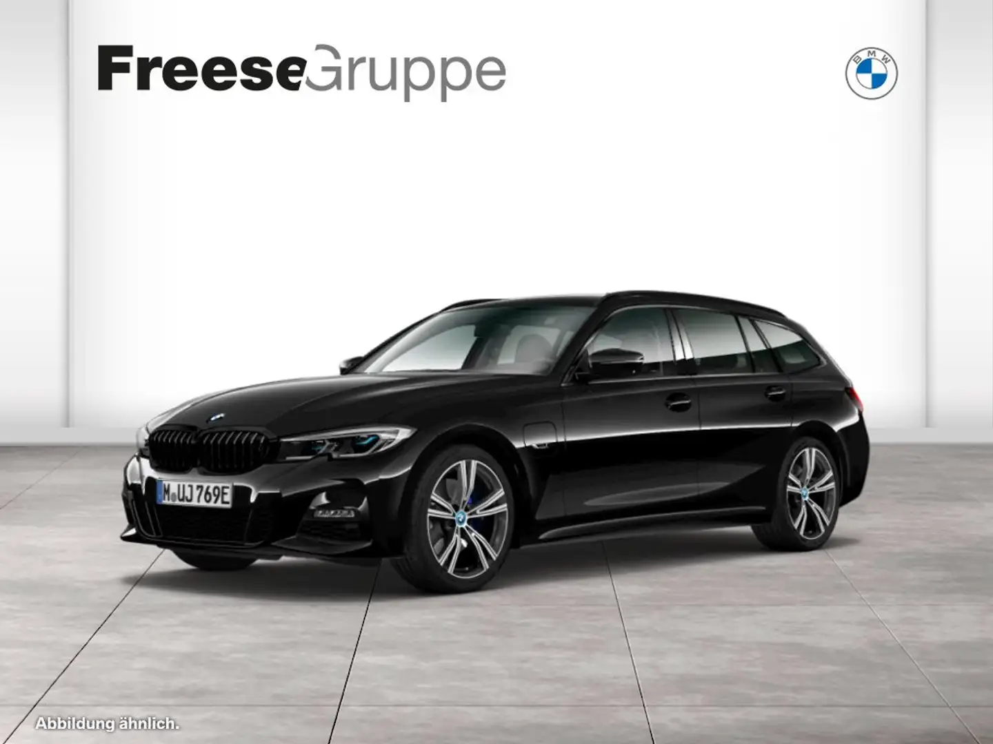 BMW 330 e xDrive Tou M Sport DAB WLAN RFK Tempomat Zwart - 1