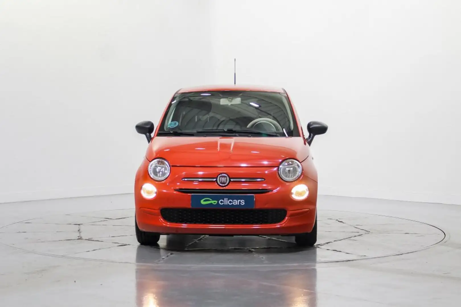 Fiat 500 1.0 Hybrid Cult 52kW Naranja - 2