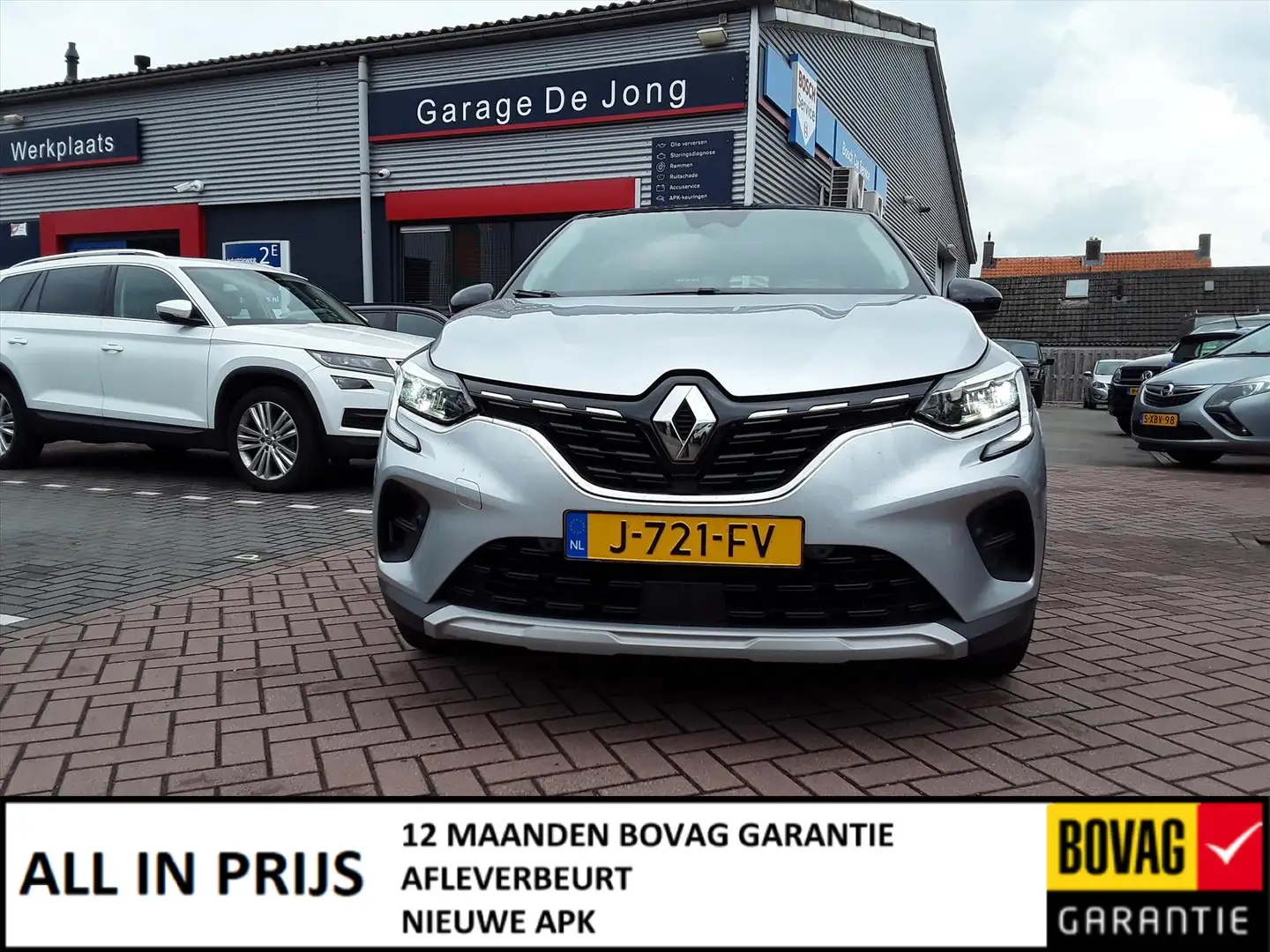 Renault Captur TCe 101pk Zen Gris - 1