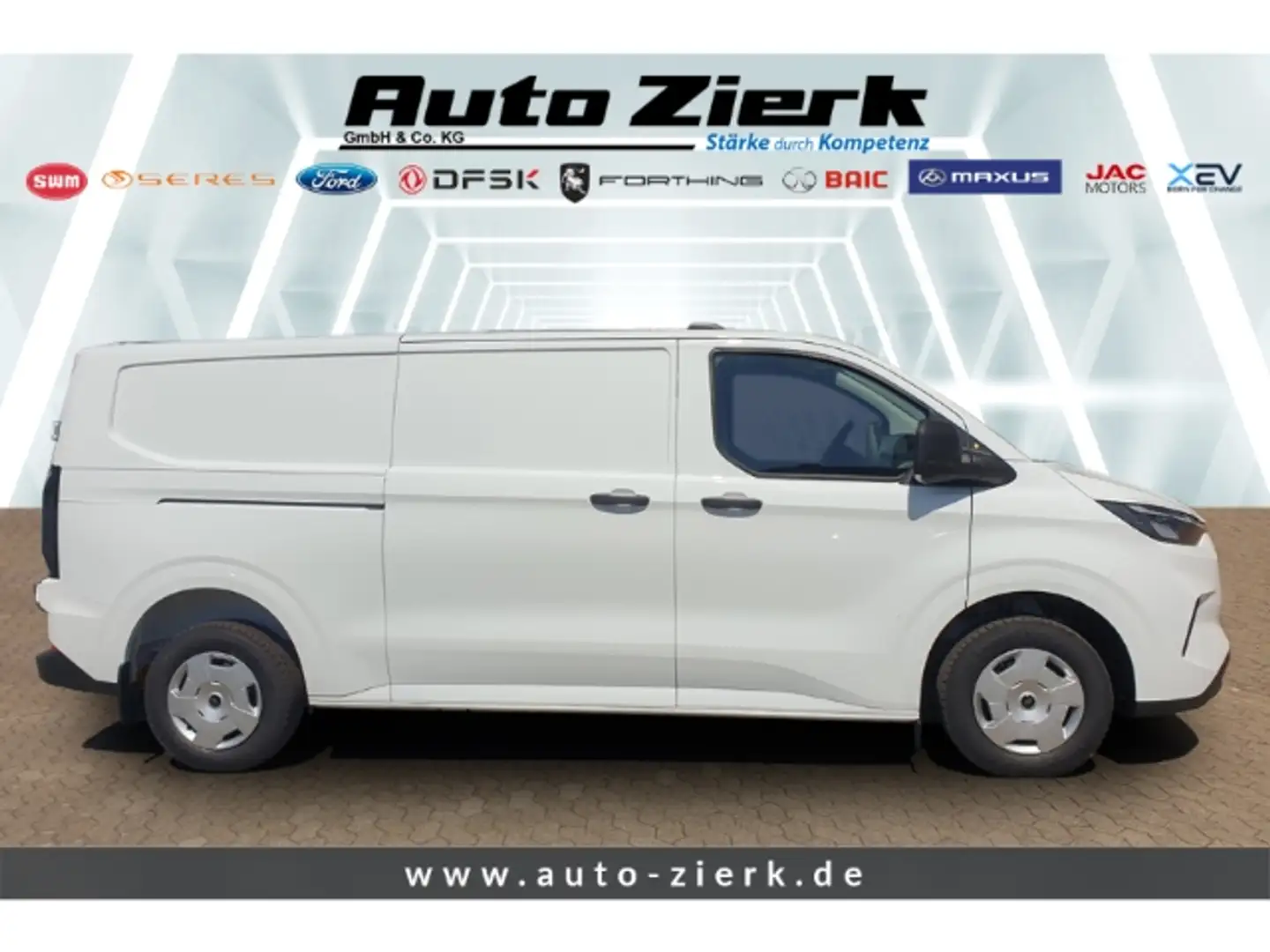 Ford Transit Custom 300 L2 Trend,AHK,Klimaauto,LED,GjR, Weiß - 2