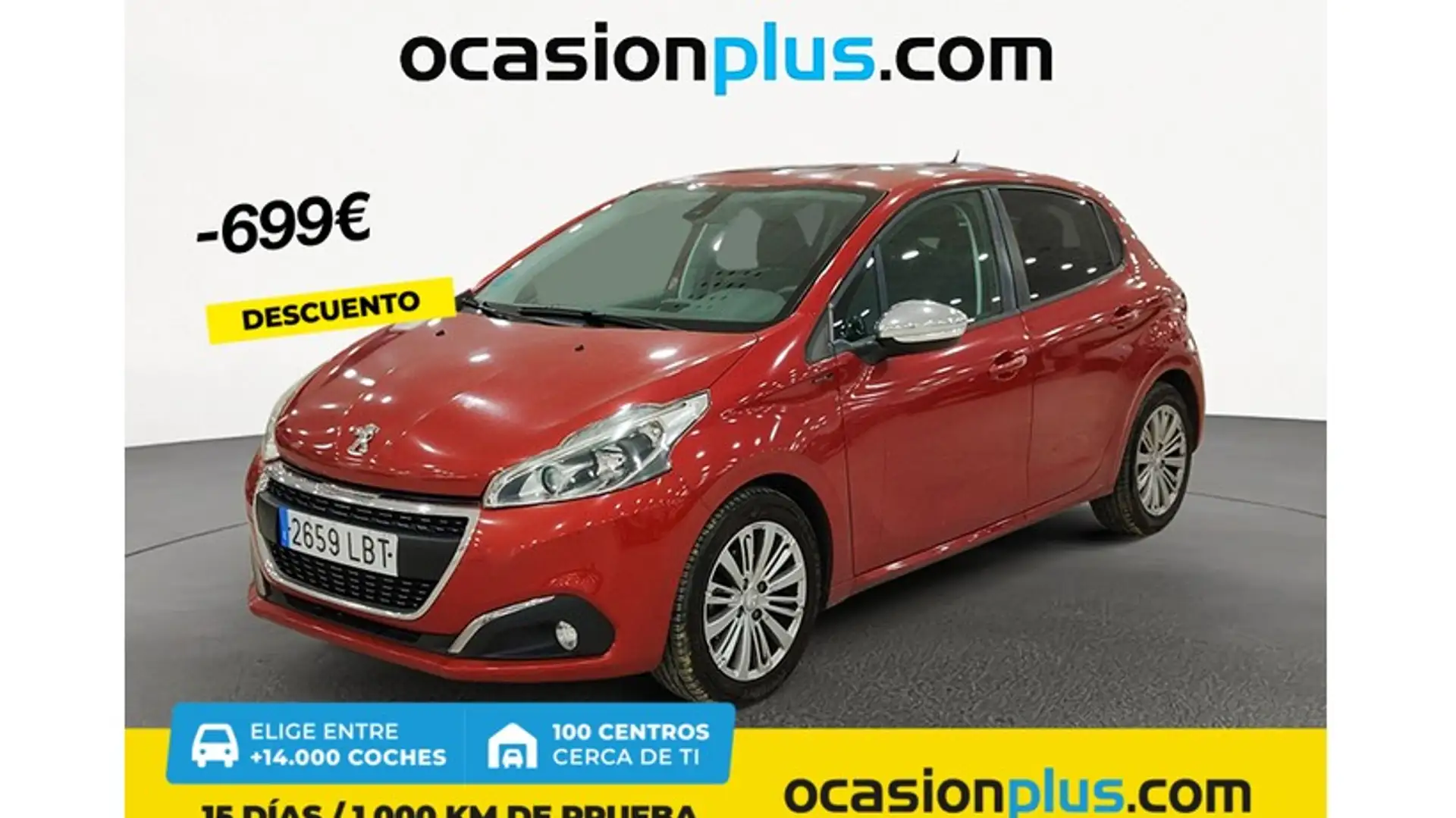 Peugeot 208 1.2 PureTech S&S Signature 82 Roşu - 1