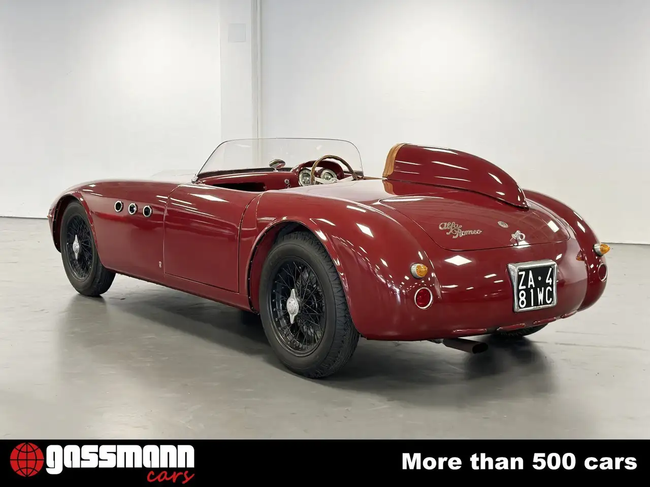 Alfa Romeo 412 Spider Vignale, 6 Zylinder SS-Motor - RHD, foto 6