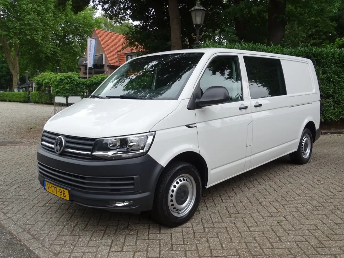 Volkswagen Transporter 2.0 TDI L2 Highl. KLEP DUB ZIJDEUREN BPM VRIJ NWST Blanc - 2