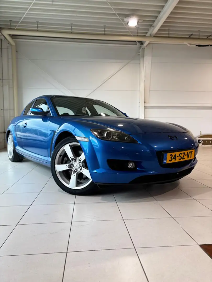 Mazda RX-7 1.3 Renesis GEREVISEERDE MOTOR Blauw - 1