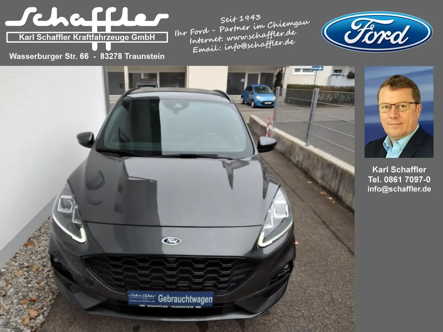 Ford Kuga Plug-In Hybrid ST-Line X Gris - 2