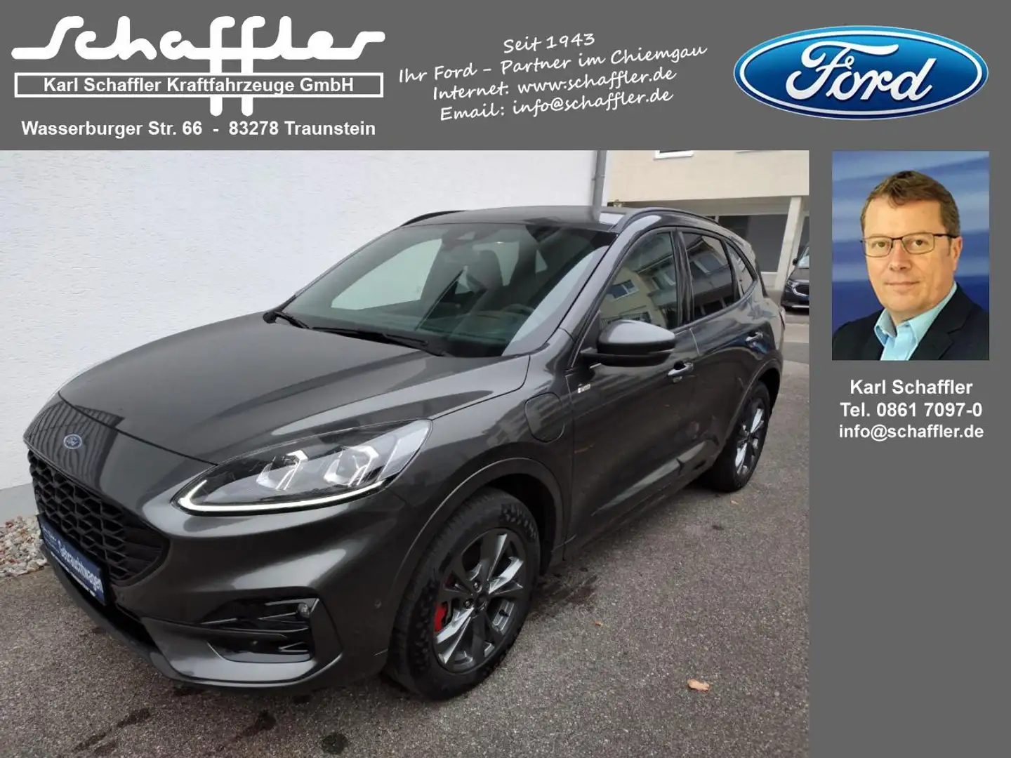 Ford Kuga Plug-In Hybrid ST-Line X Gris - 1