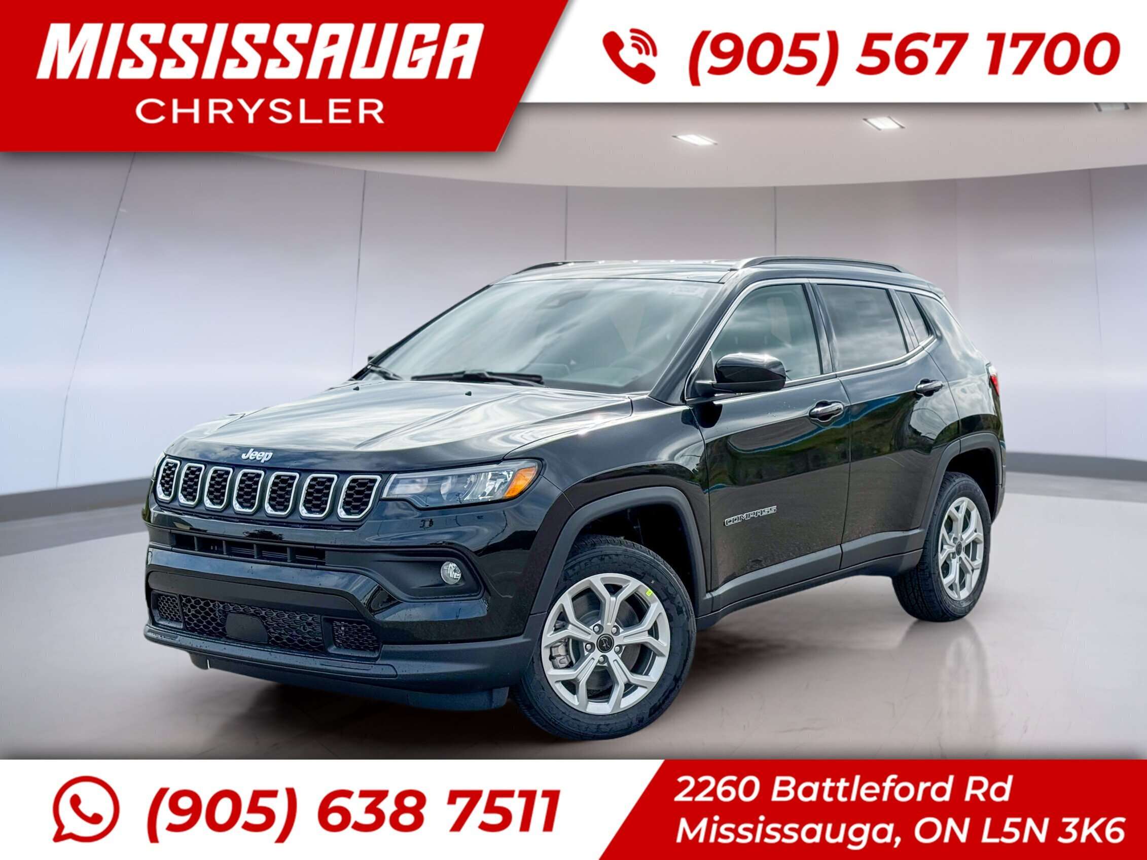 2026 Jeep Compass North 4x4 | Htd Lthr