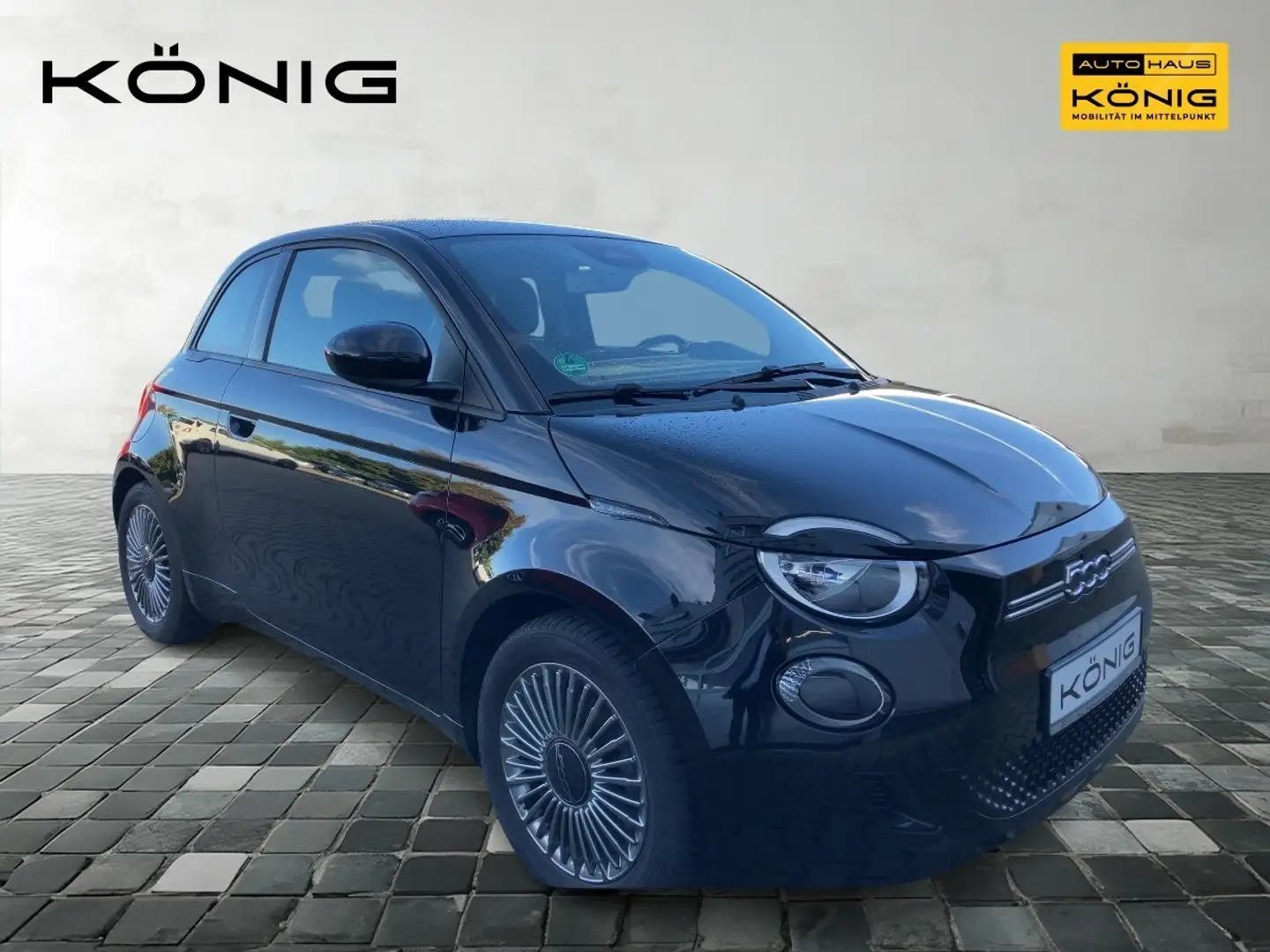 Fiat 500e MY23 Elektro ICON Schwarz - 2