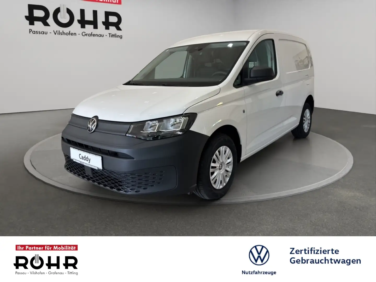 Volkswagen Caddy Cargo Motor: 2.0 l TDI EU6 SCR 75 kW Getrieb Blanc - 1