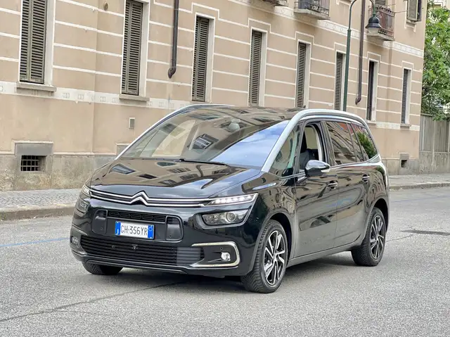 Citroen Grand C4 SpaceTourer 2.0 BlueHDi 163cv aut.8 E6D 7 Posti Shine Pack KM CERTIFICATI-1 PROPRIETARIO-TELECAMERA 360-CRUISE ADATTIVO-XENO-TENDINE