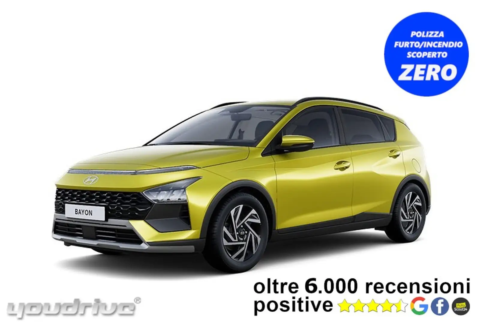Hyundai BAYON 1.2 MPI MT XTech Žlutá - 1