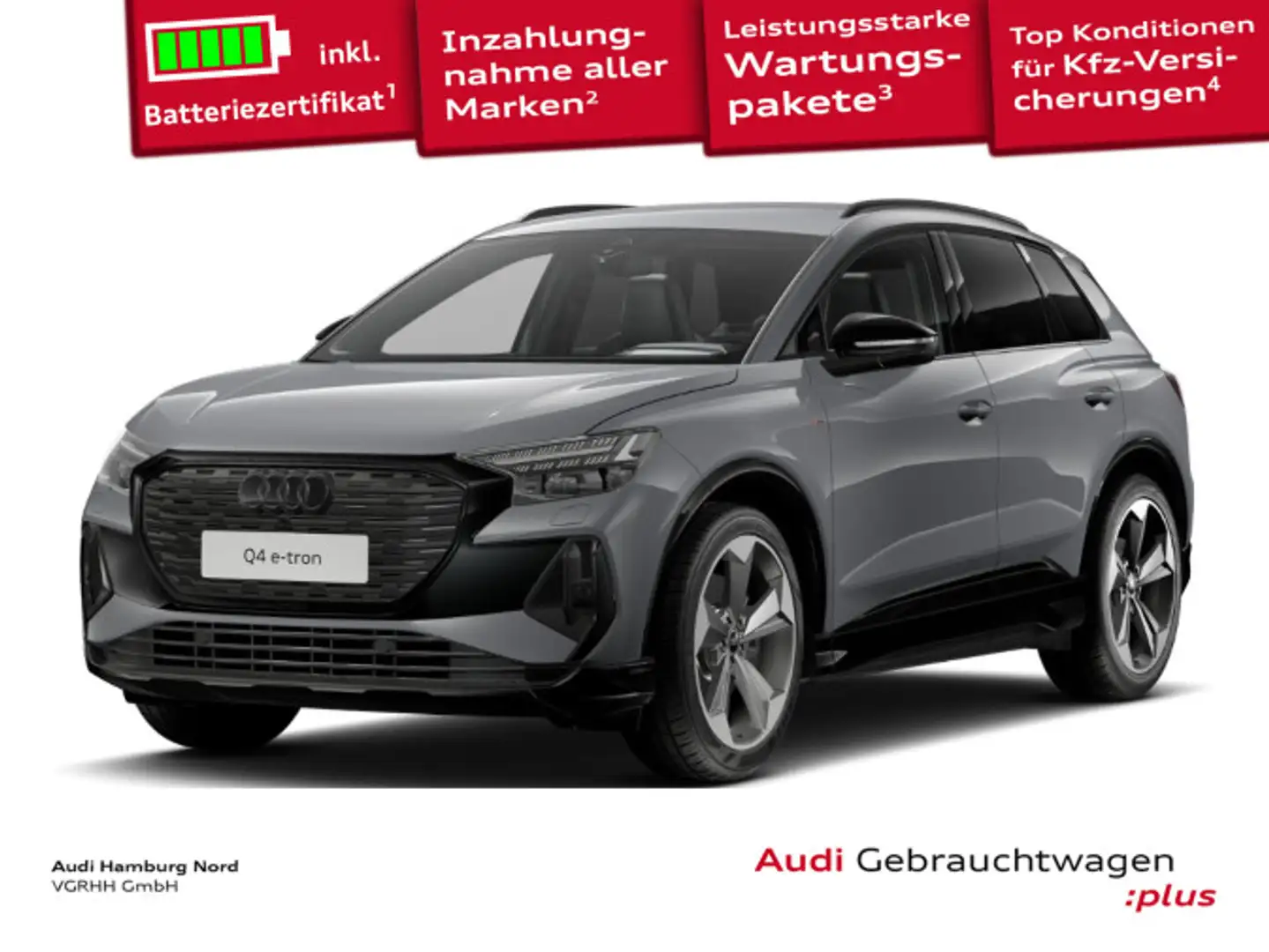 Audi 45 e-tron quattro S line Edition AHK ACC Navi Gris - 1