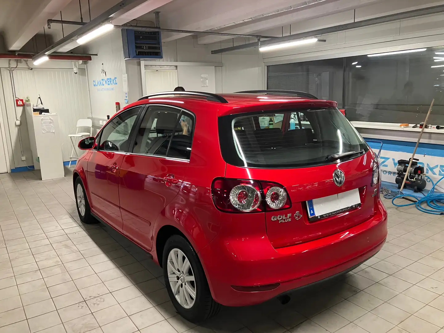Volkswagen Golf Plus Golf Plus Rabbit 2012 BMT 1,2 TSI Rabbit 2012 Rot - 2