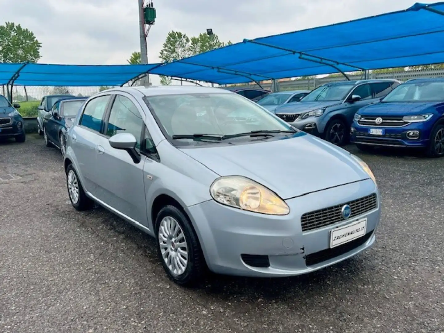 Fiat Grande Punto 1.2 5 porte Active+GPL REVISIONE 2029+NEOPATENTATI Grigio - 1