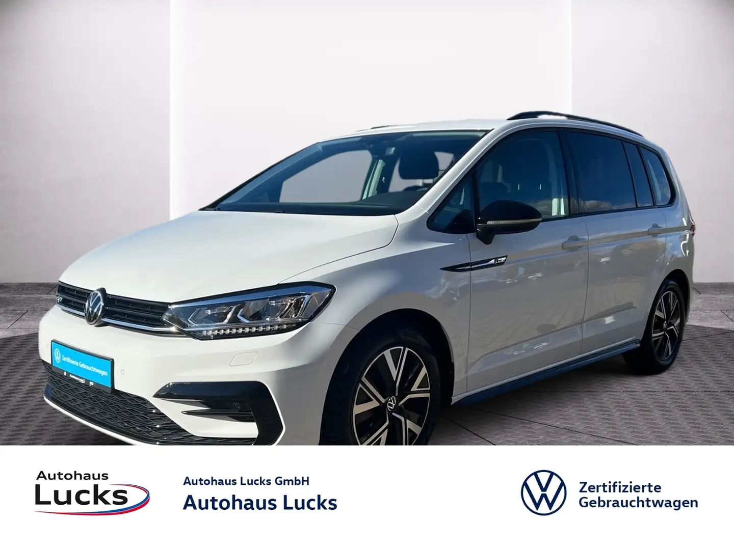 Volkswagen Touran 1.5 TSI R-Line Black Style AHK LED Weiß - 1