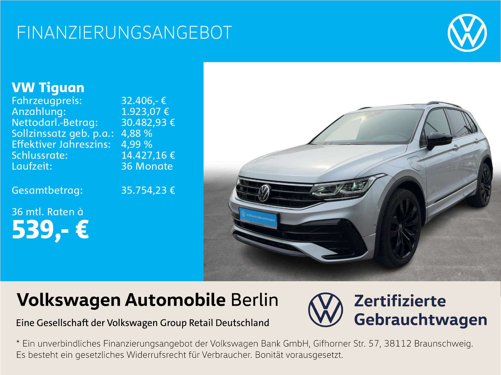 Ojazdené Volkswagen Tiguan 1.4