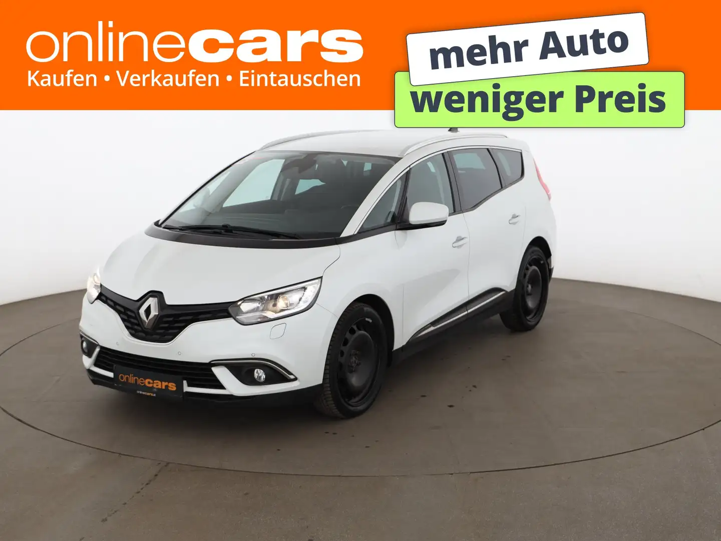 Renault Scenic IV 1.7 BLUE dCi 120 EDC Aut NAVI SITZHZG Weiß - 1