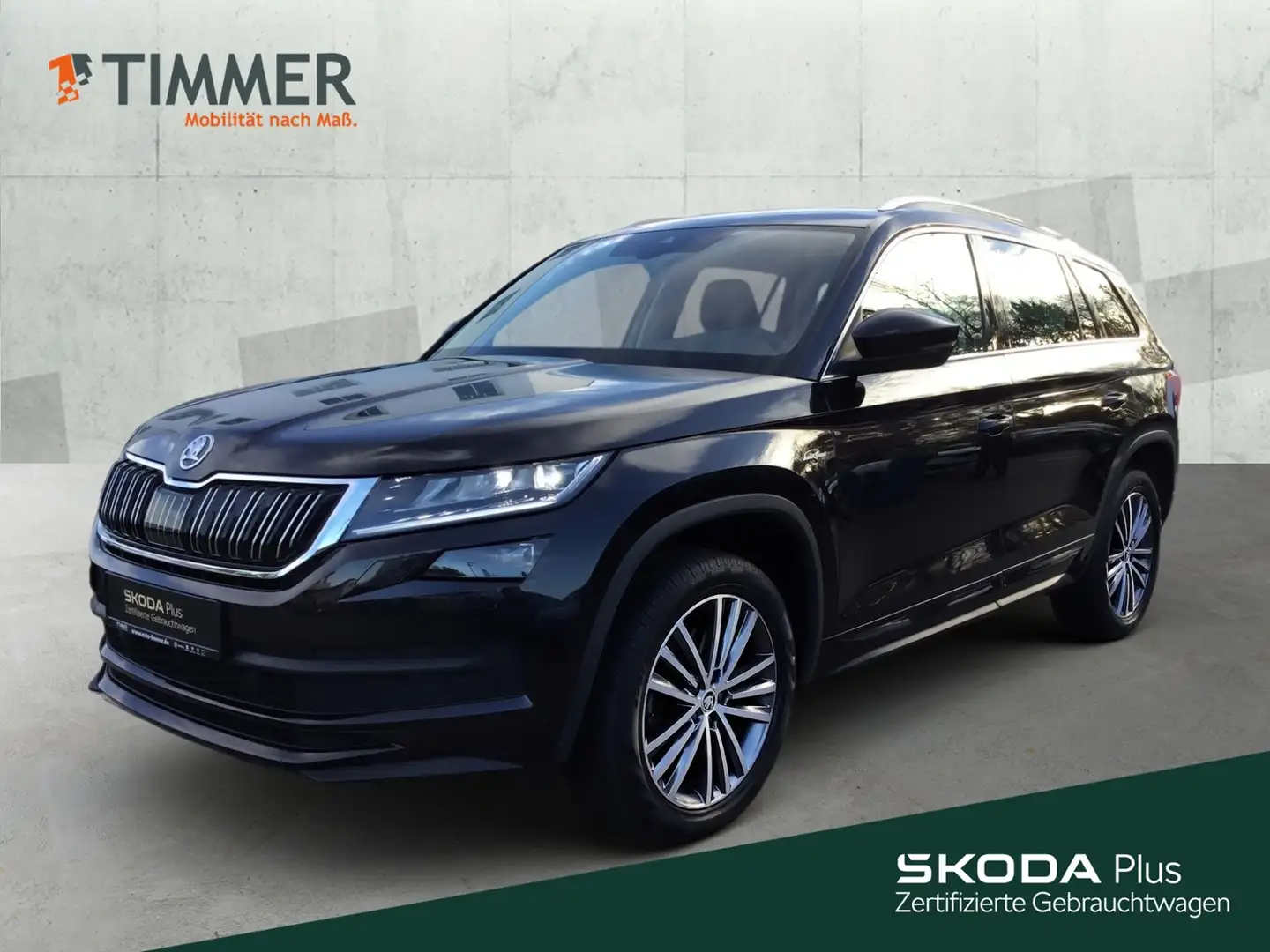 Skoda Kodiaq 2.0 TDI DSG 4x4 L&K *AHK *LED *ACC *STHZ *360° *V Schwarz - 1