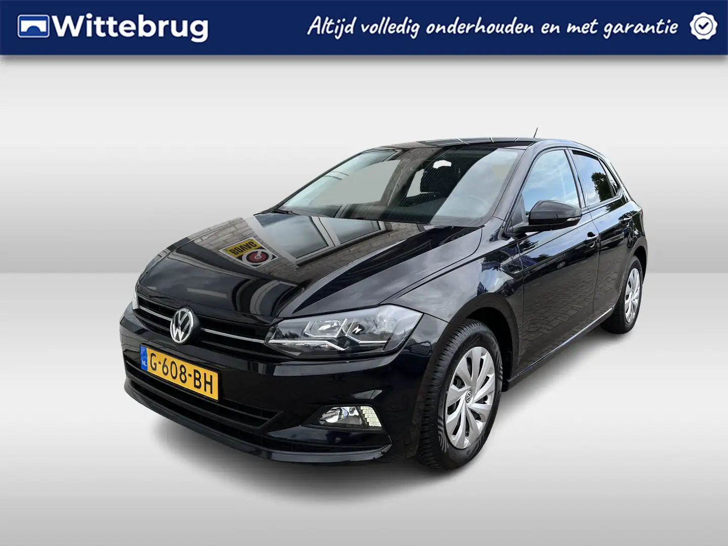 Volkswagen Polo 1.0 MPI Comfortline / CRUISE CONTROL / APP-CONNECT Zwart - 1