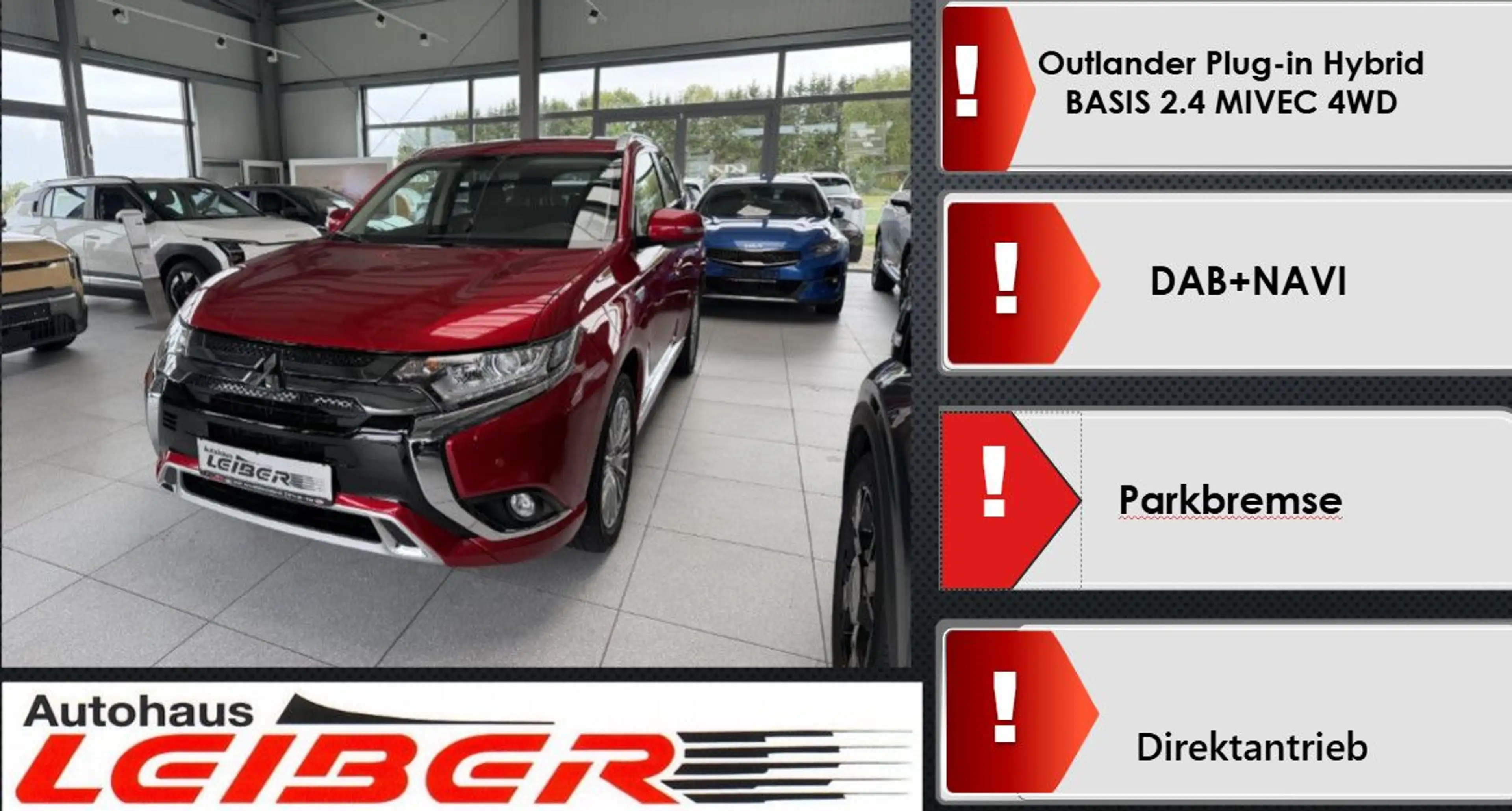 Mitsubishi Outlander Outlander Plug-in Hybrid BASIS 2.4 MIV