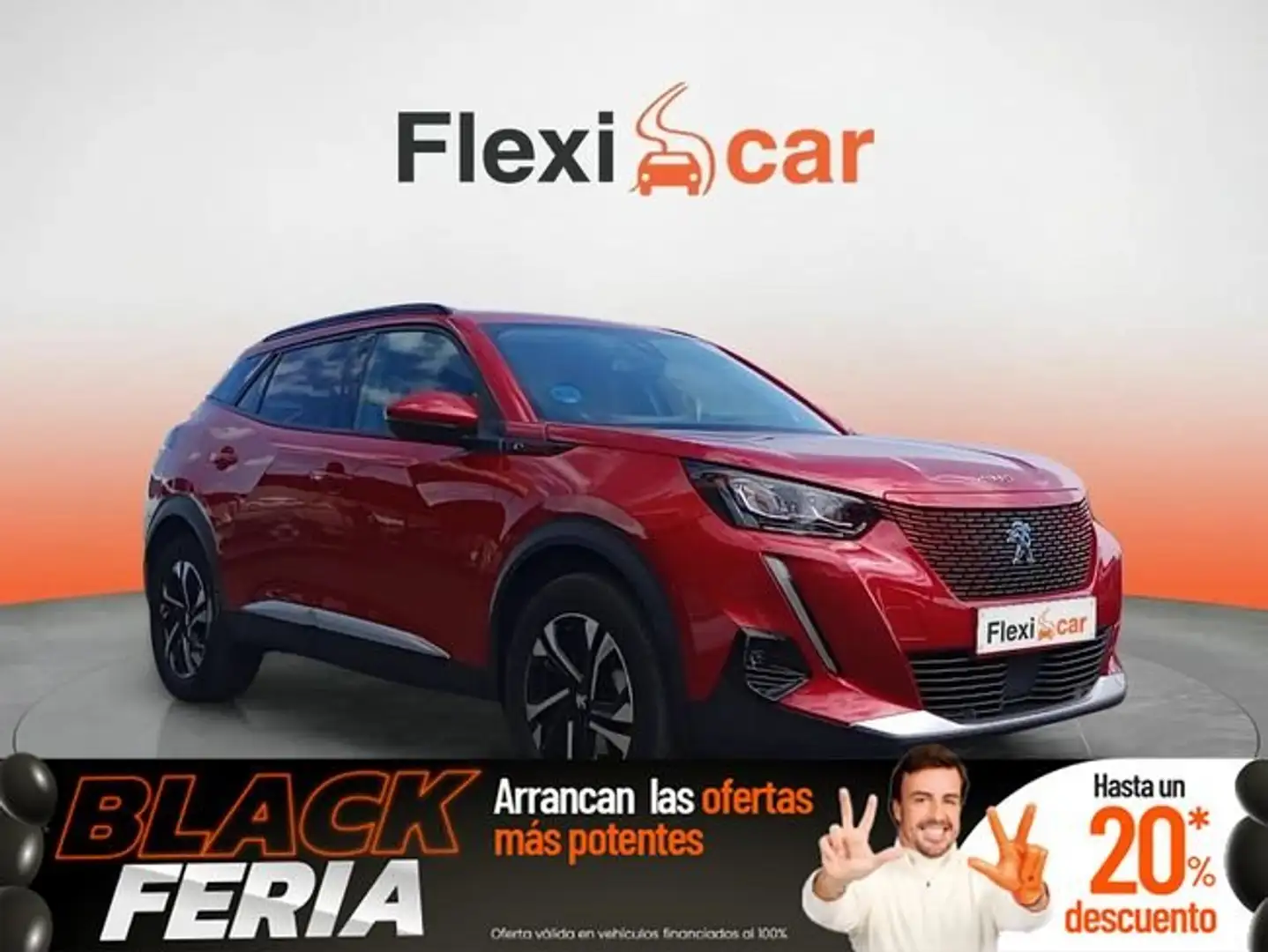 Peugeot 2008 Allure Pack Eléctrico 100kW Rojo - 1