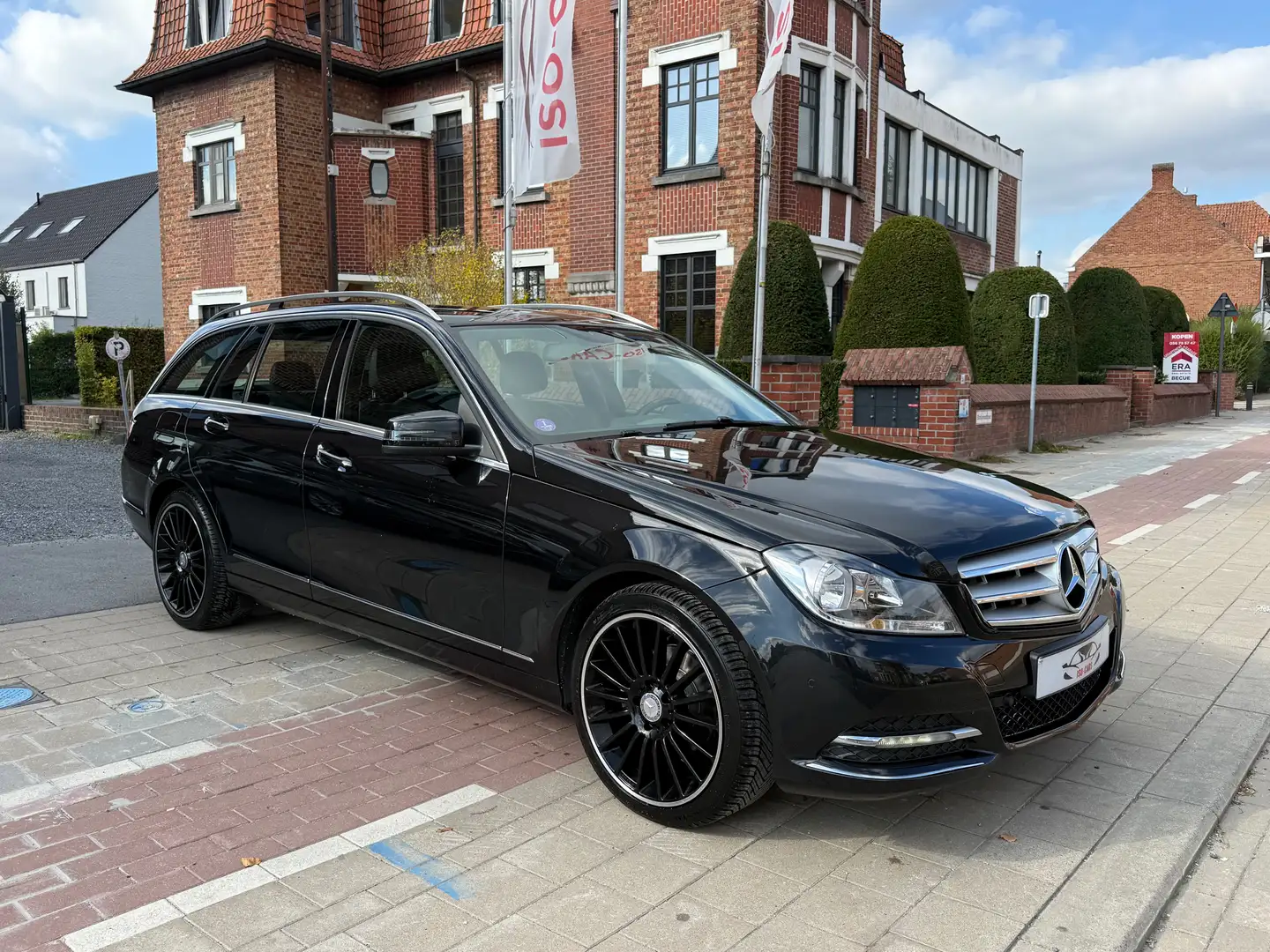 Mercedes-Benz C 180 7G-TRONIC // NAVI // AIRCO // Noir - 2