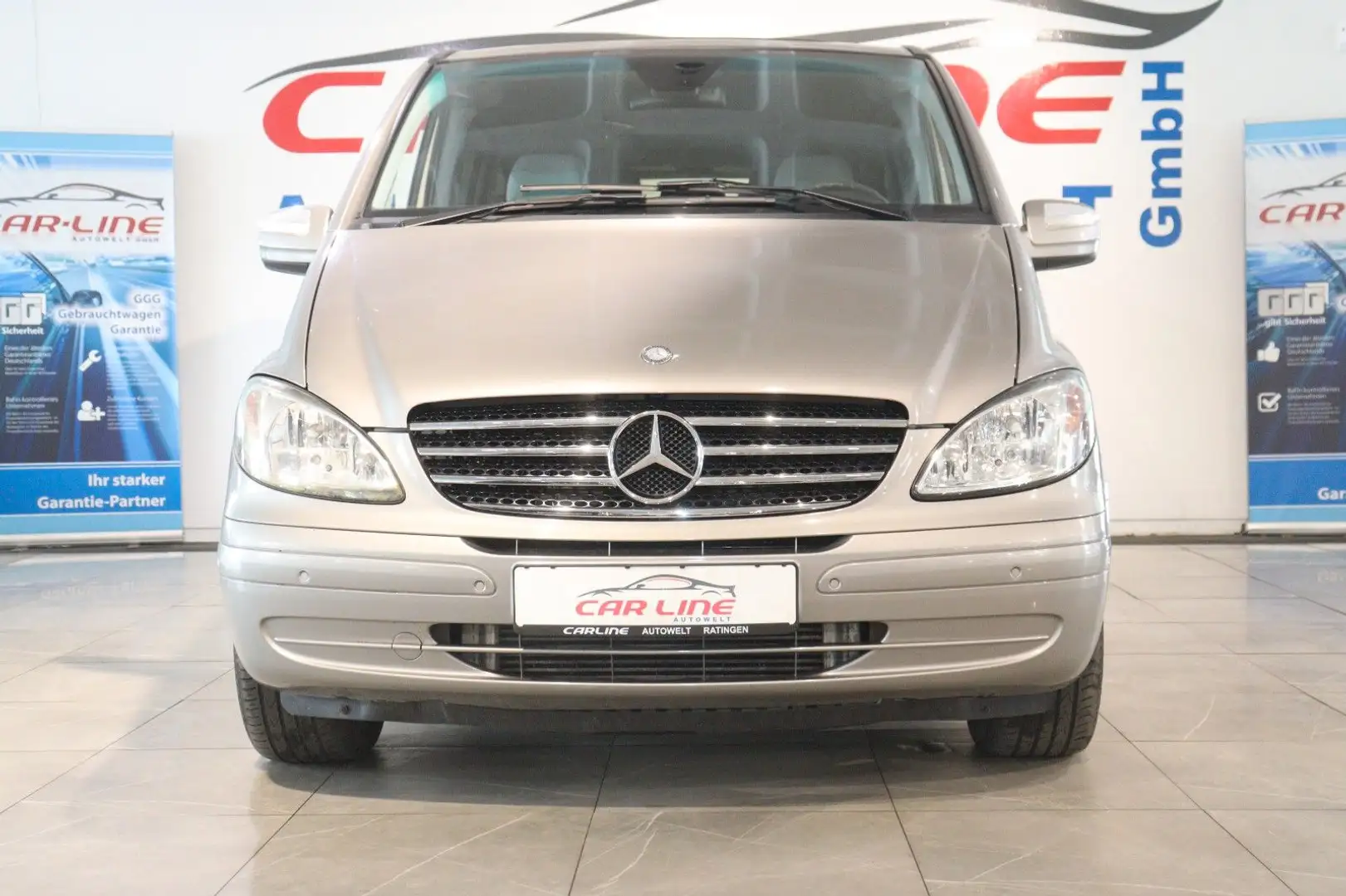 Mercedes-Benz Viano kompakt *1.Hand*7-Sitzer*PDC* Silber - 2
