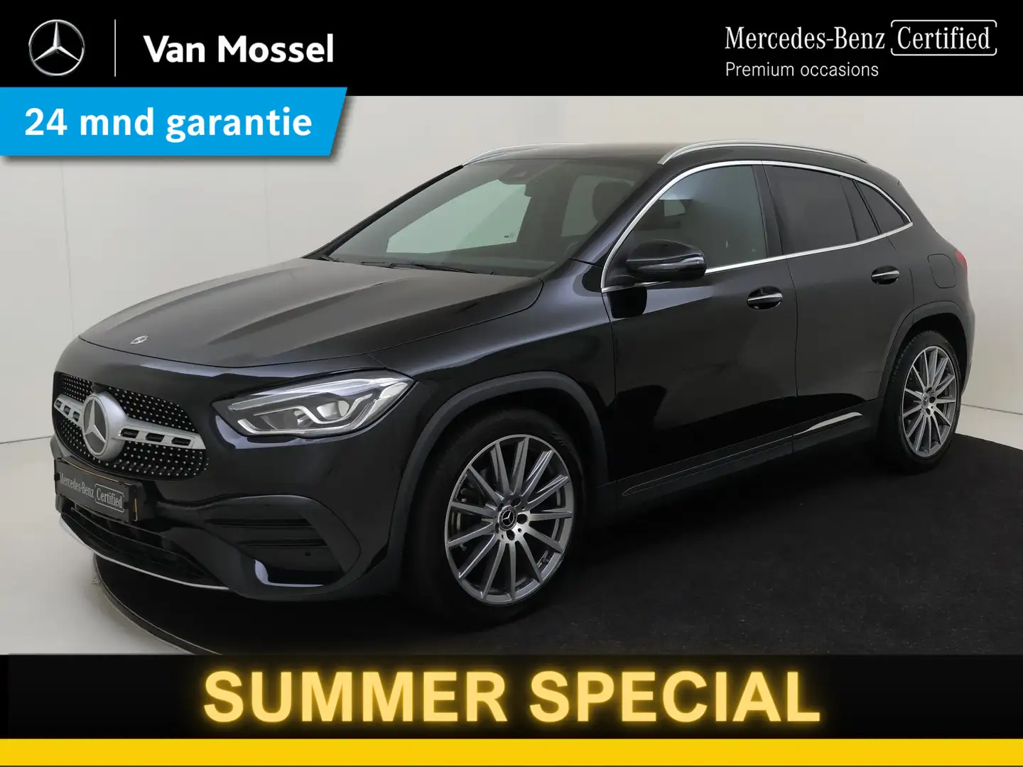 Mercedes-Benz GLA 180 AMG Line /20 Inch /Carplay /Keyless go /Sfeerverli Nero - 1